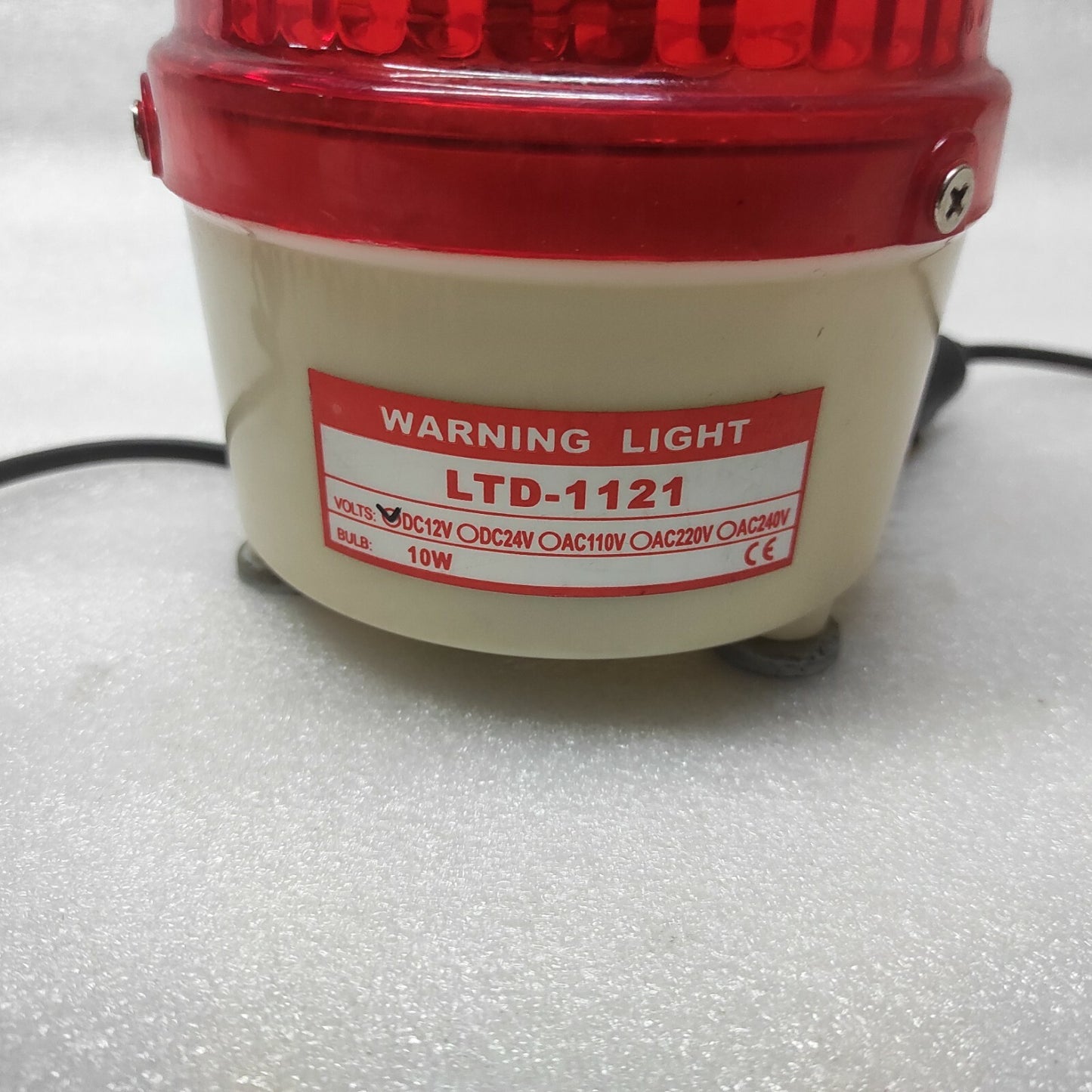 LTD-1121 WARNING LIGHT 12VDC 10W