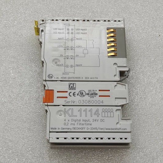 BECKHOFF KL1114 DIGITAL INPUT MODULE LOT OF 18 UNIT