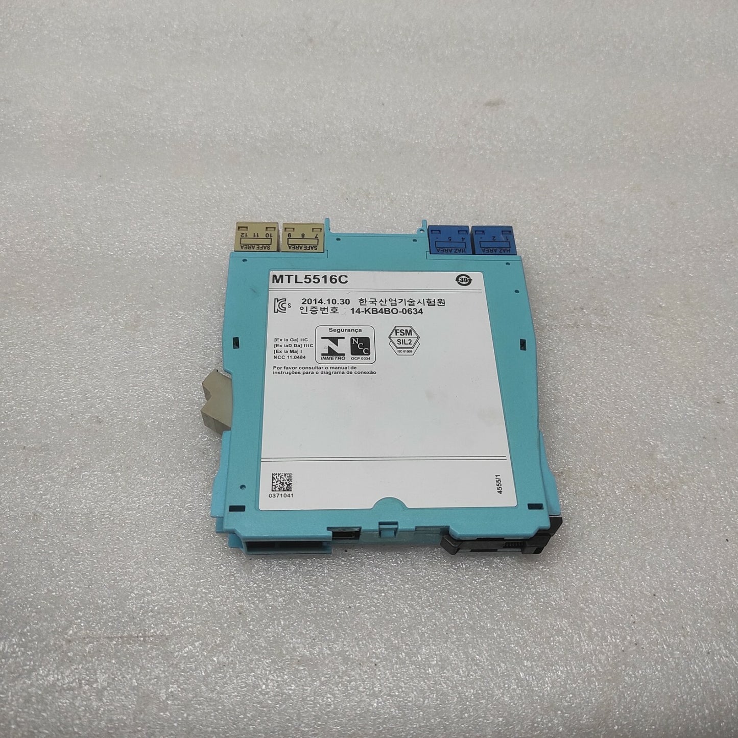 MEASUREMENT TECHNOLOGY MTL 5516C 2-CH SWITCH PROXIMITY DETECTOR INTERFACE MTL551