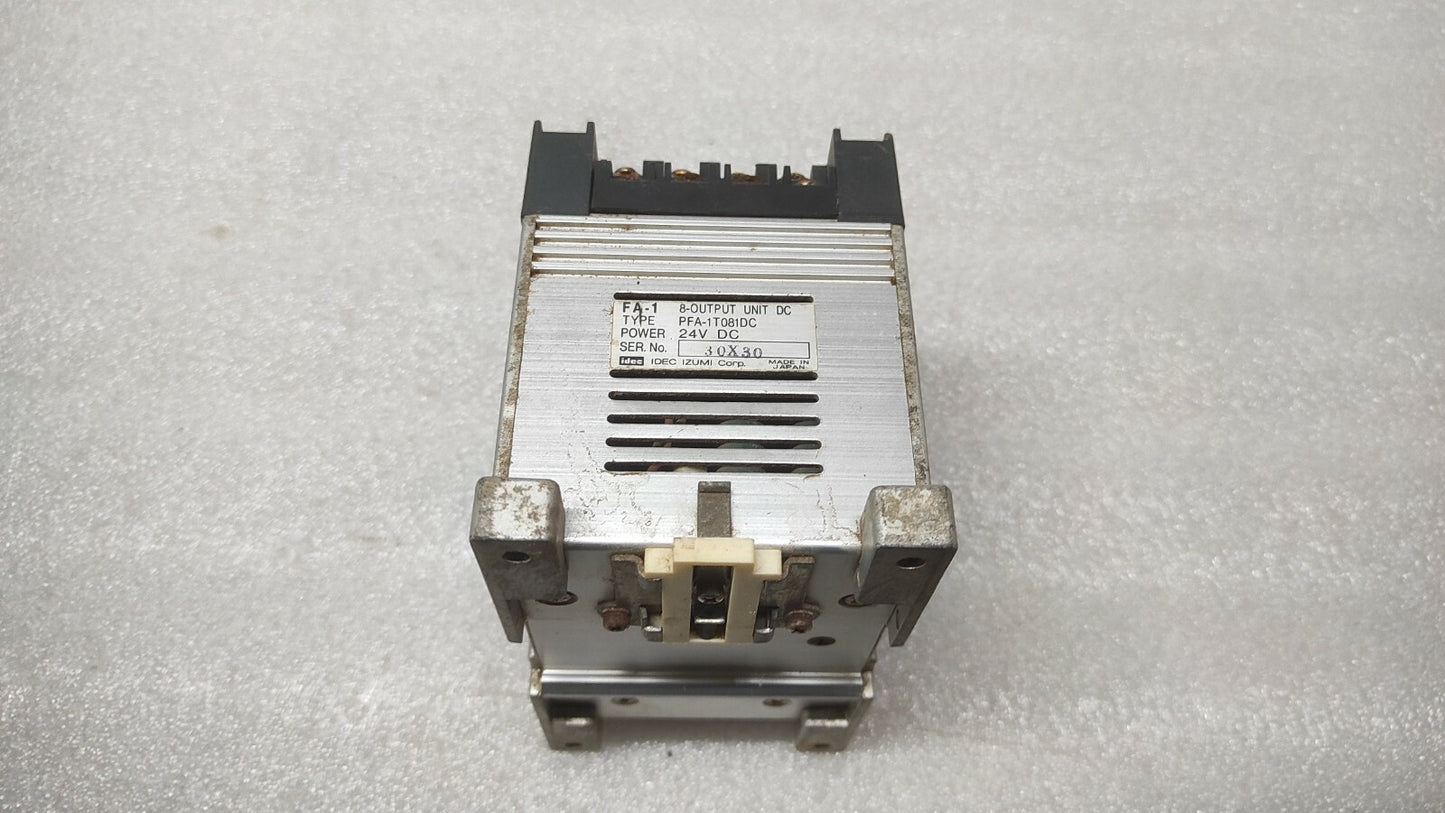 IDEC PFA-1T081DC OUTPUT MODULE 24VDC