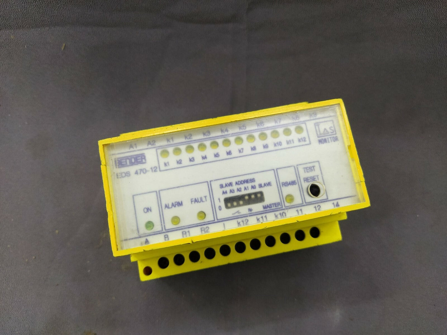 Bender EDS 470-12 Insulation Fault Evaluator B95012002 EDS470-12