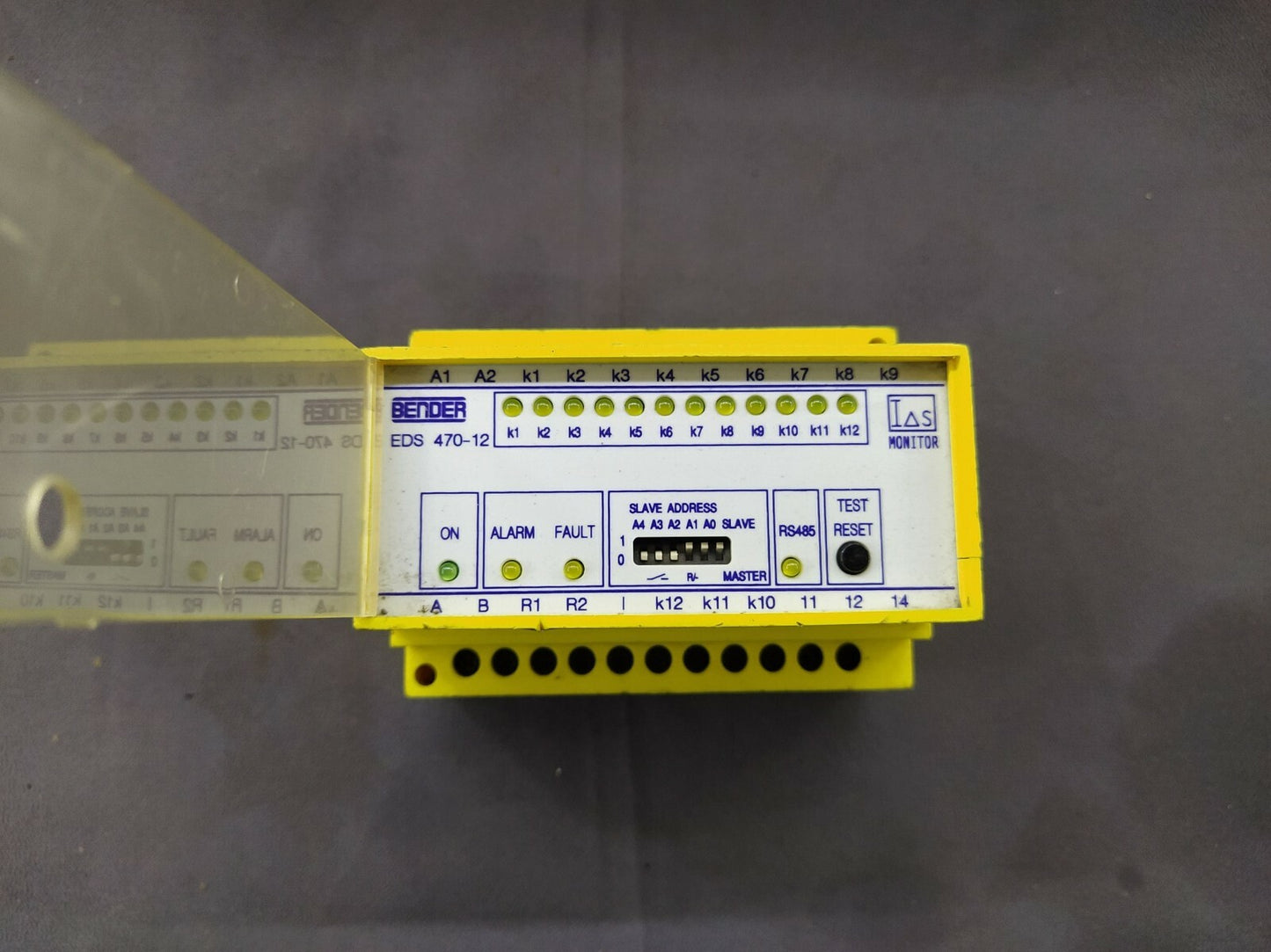 Bender EDS 470-12 Insulation Fault Evaluator B95012002 EDS470-12