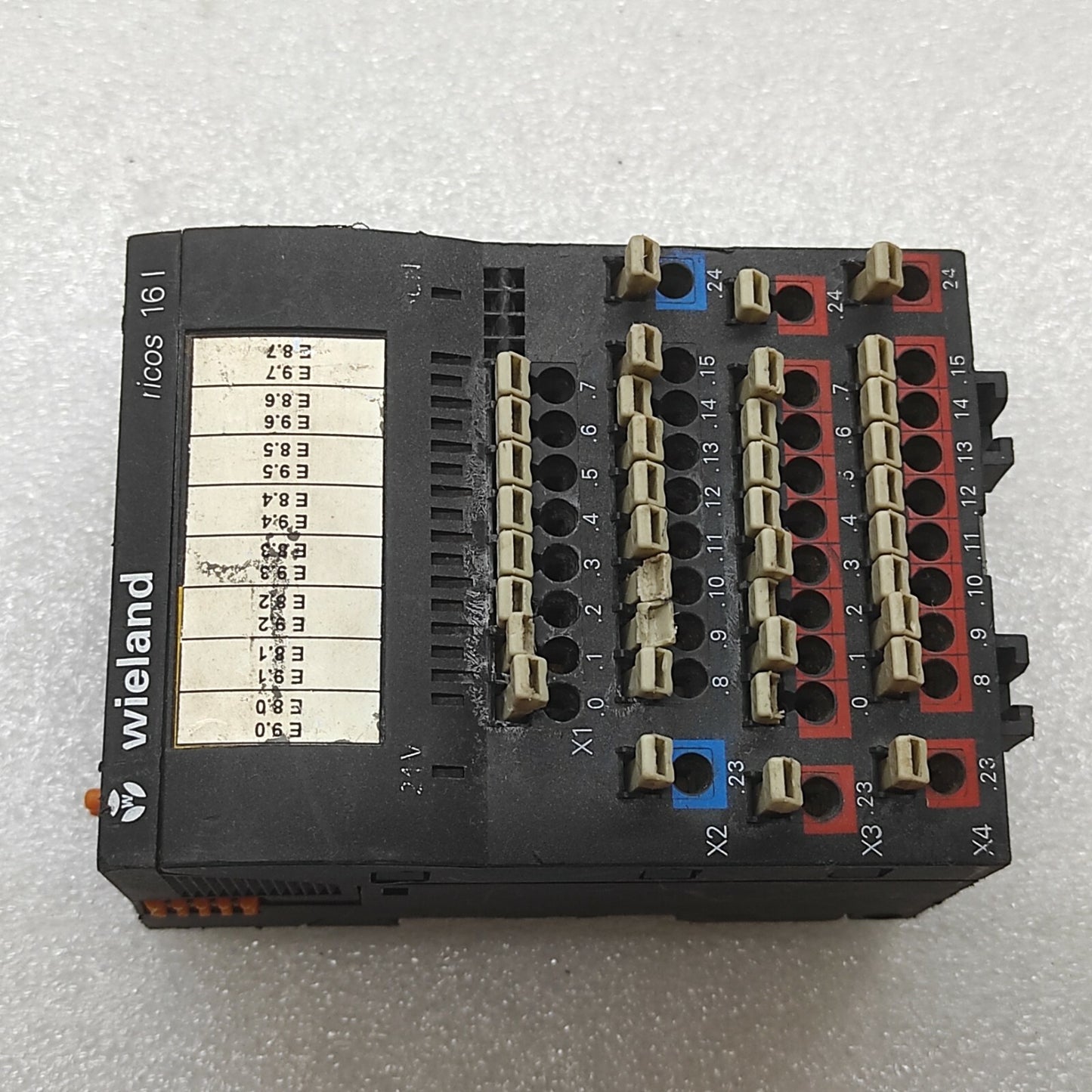 WIELAND RICOS 16I REMOTE I/O BINARY MODULE 03-035-3000-1