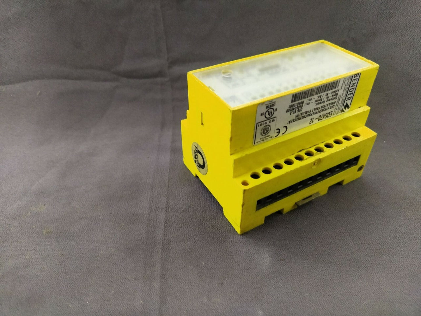 Bender EDS 470-12 Insulation Fault Evaluator B95012002 EDS470-12
