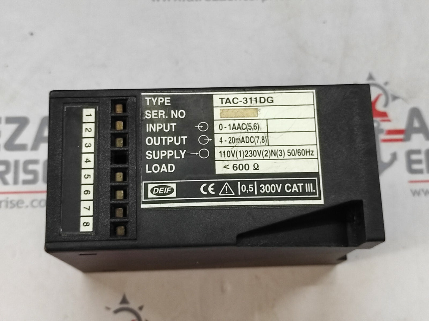DEIF TAC-311DG CURRENT TRANSDUCER TAC311DG 110-2230V