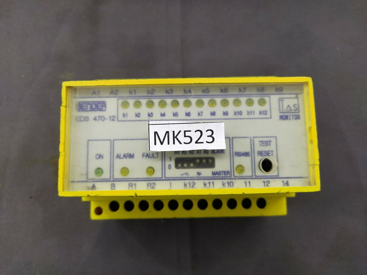 Bender EDS 470-12 Insulation Fault Evaluator B95012002 EDS470-12