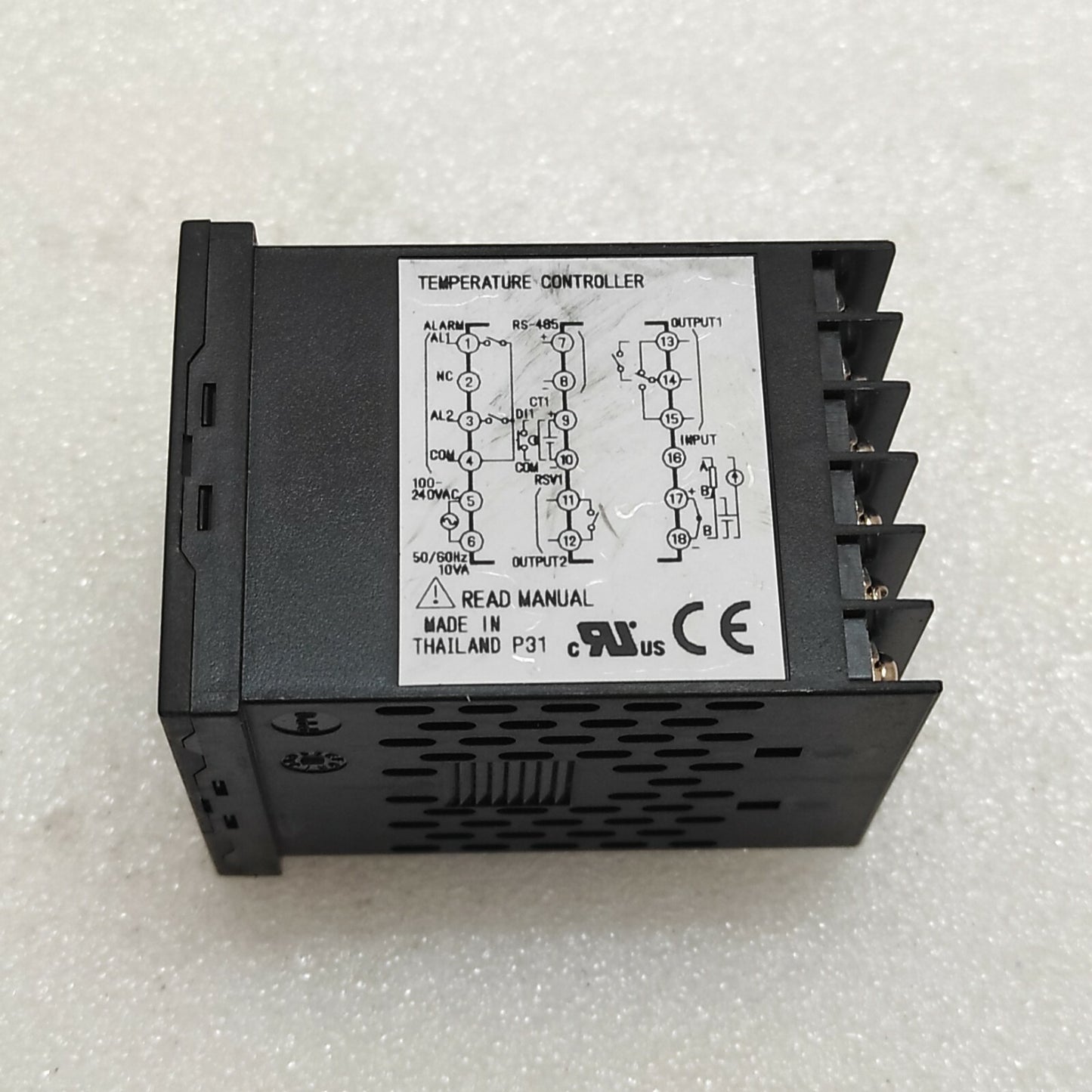 FUJI ELECTRIC PXF4 TEMPERATURE CONTROLLER PXF4ABY2-FVM00-P 100-240V 48X48 MM