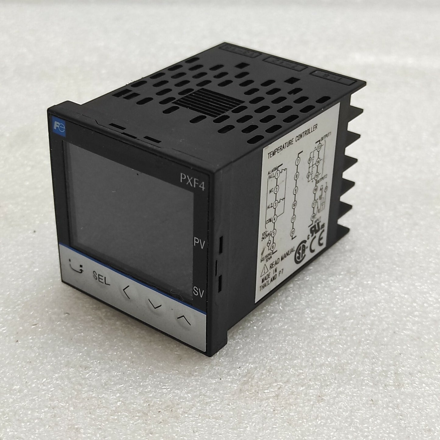 FUJI ELECTRIC PXF4 TEMPERATURE CONTROLLER PXF4ACC2-1V100 100-240V 48X48MM