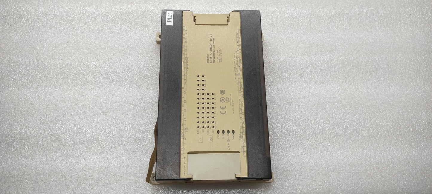 OMRON CPM1A-40CDR-D-V1 PROGRAMMABLE CONTROLLER