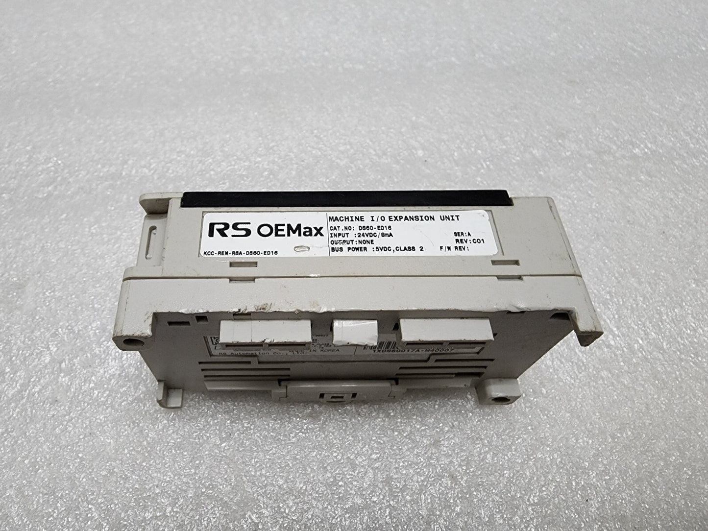 RS OEMAX DS60-ED16 MACHINE I/O EXPANSION UNIT
