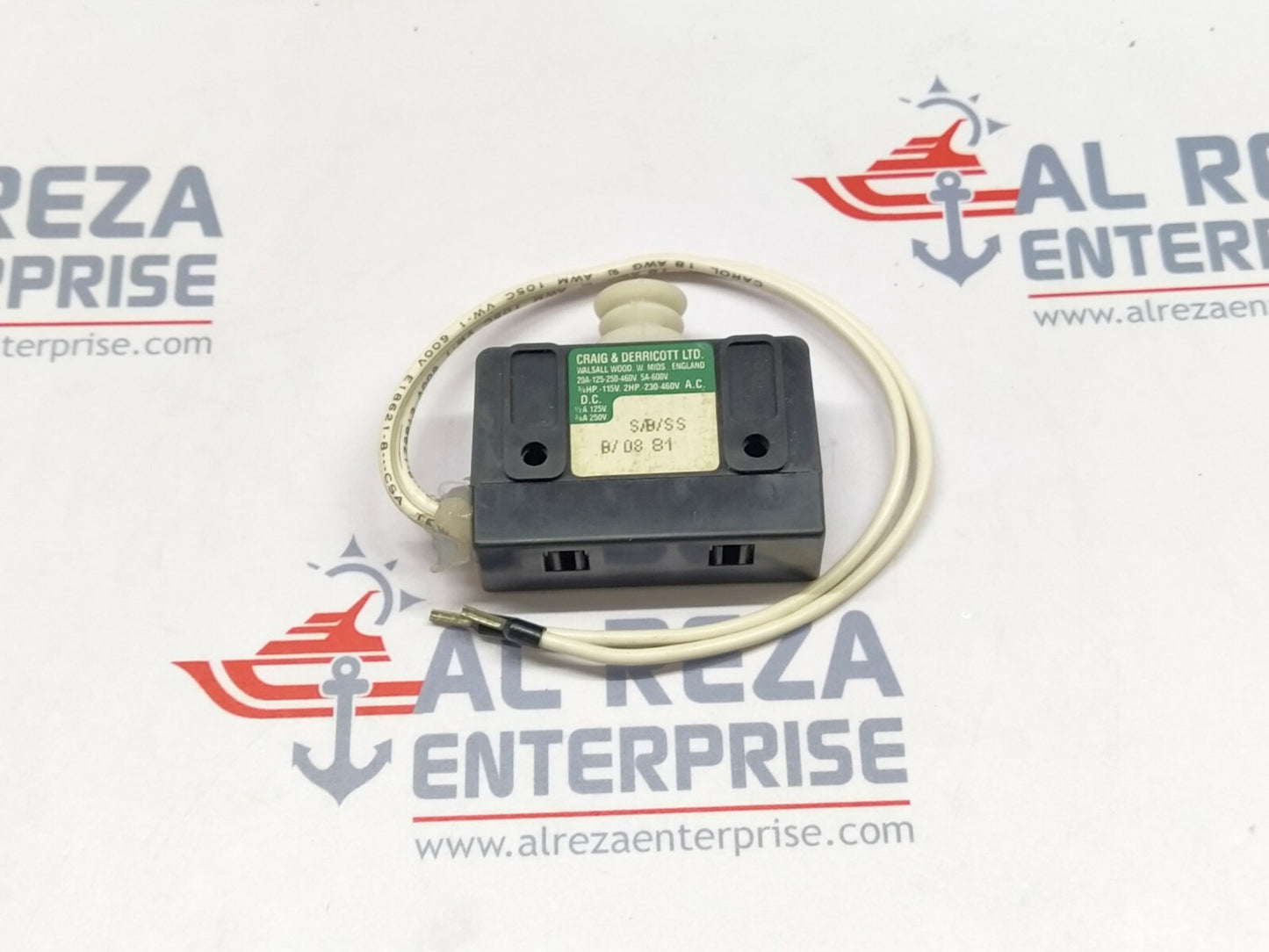 ASTRALUX 1471648 CRAIG & DERRICOTT S/B/SS - B/08 81 LIMIT SWITCH
