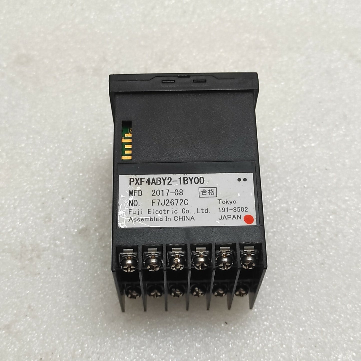 FUJI ELECTRIC PXF4 TEMPERATURE CONTROLLER PXF4ABY2-1BY00 24VDC/AC
