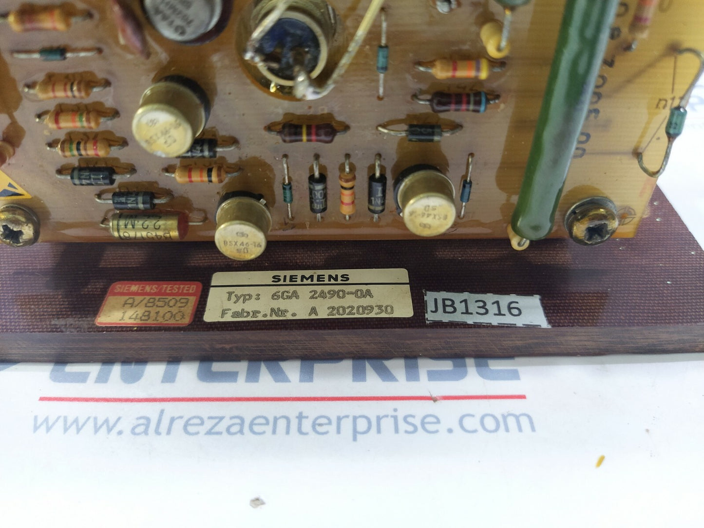 SIEMENS 6GA 2490-0A VOLTAGE REGULATOR