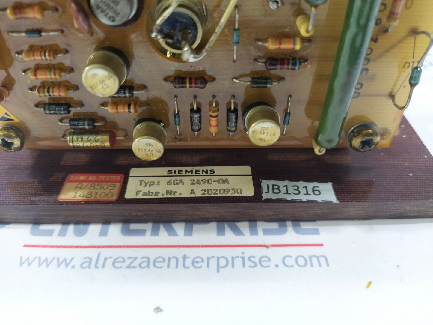 SIEMENS 6GA 2490-0A VOLTAGE REGULATOR
