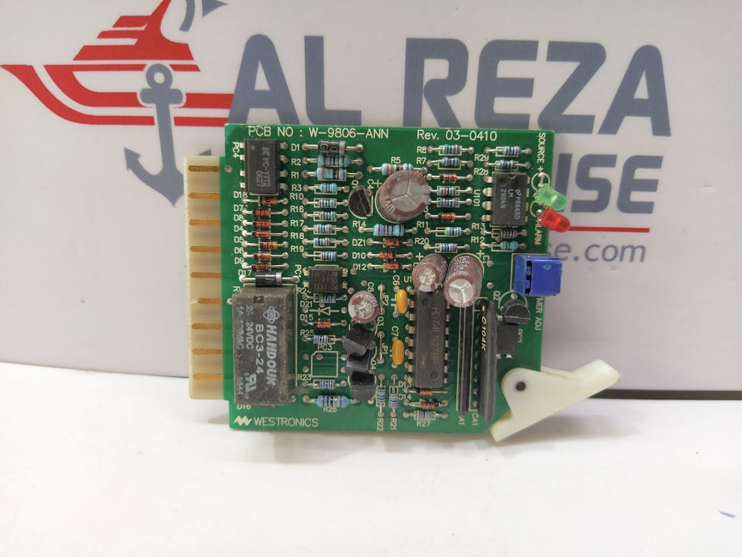 WESTRONICS W-9806-ANN REVISION 03-0410 PCB