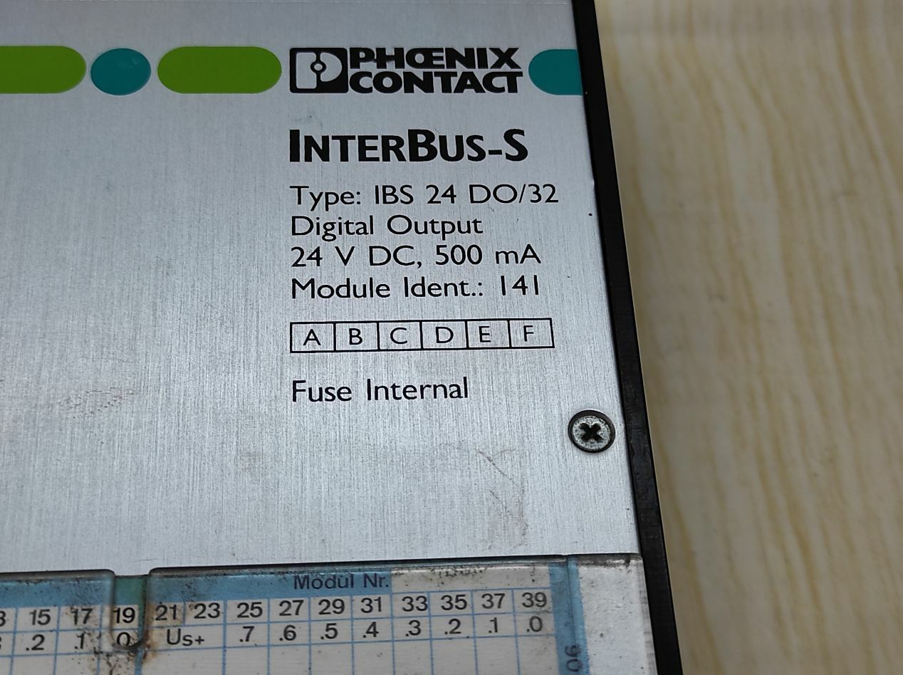 Phoenix Contact INTERBUS-S IBS 24 DO/32 Digital Output Module 24V DC 2784052