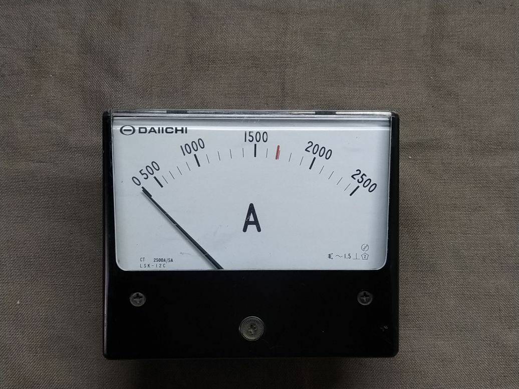 DAIICHI LSK-12C AMMETER CT 2500A/5A 0-2500A