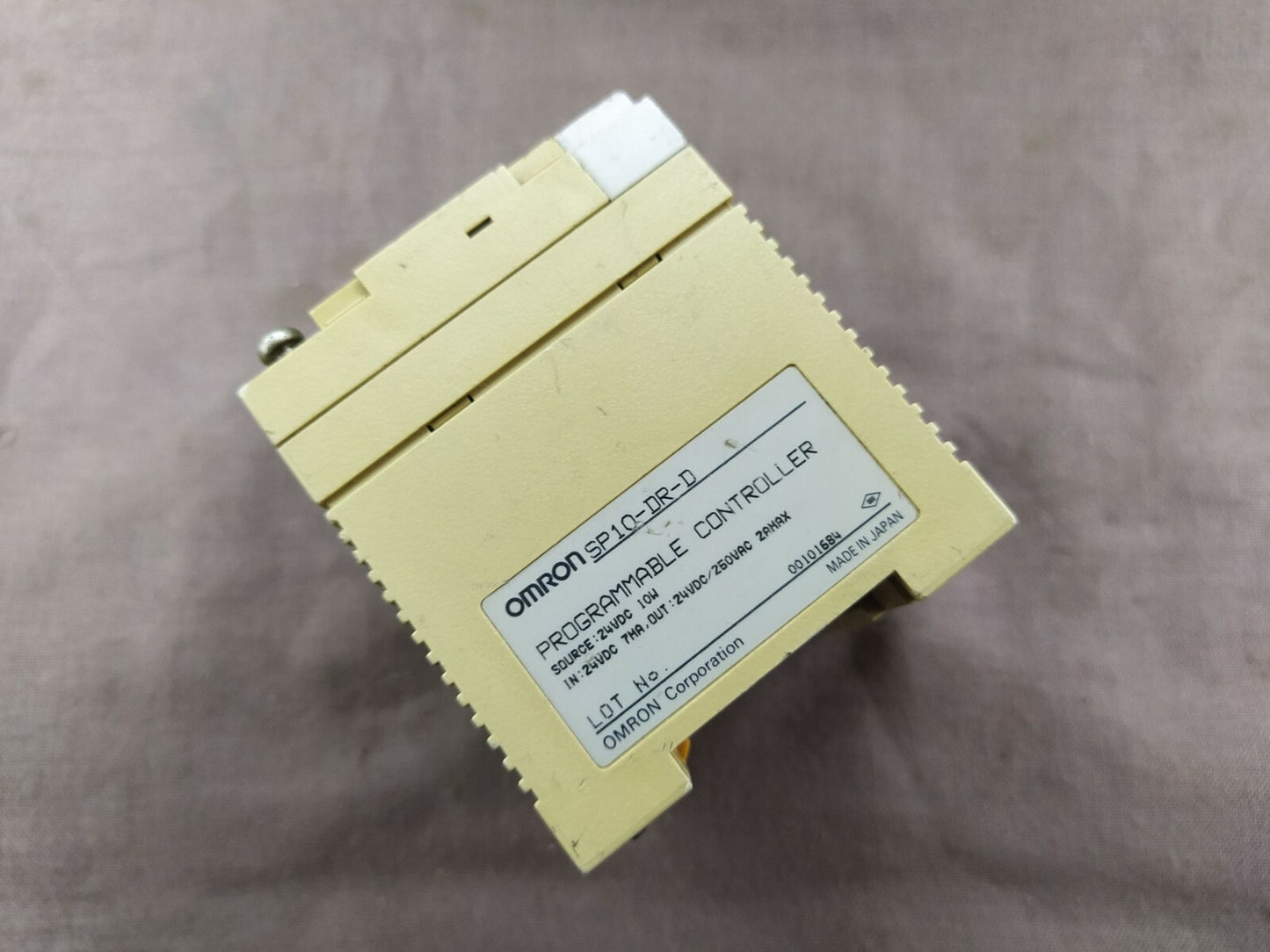 Omron Sysmac MINI SP10-DR-D Programmable Controller 24 VDC SP10DRD