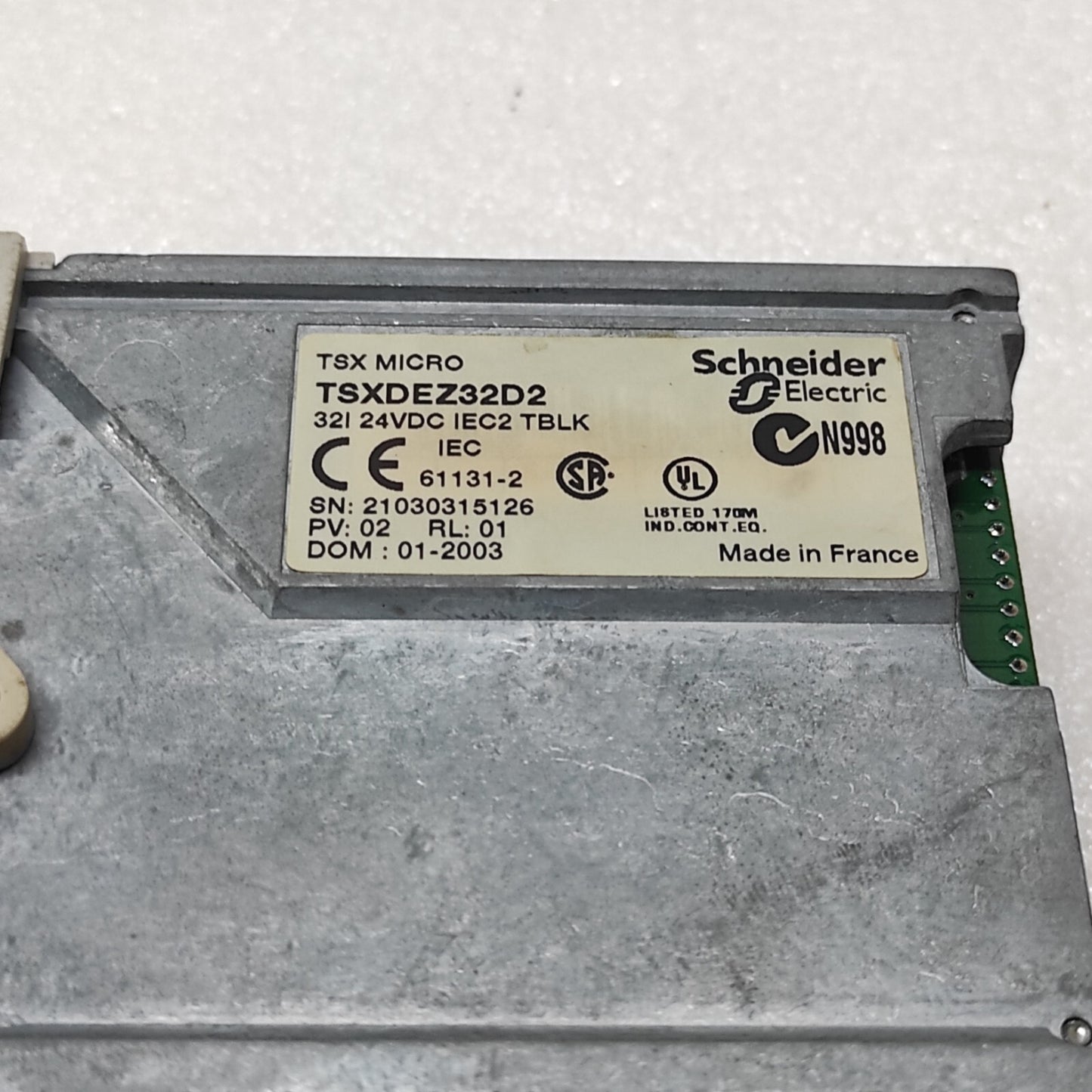 SE TSXDEZ32D2 32I 24VDC