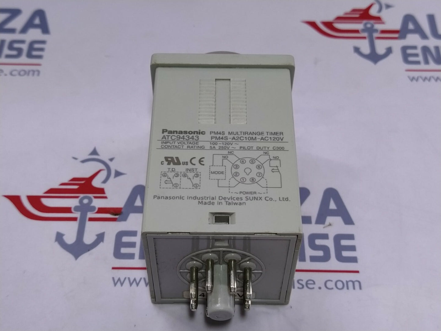 Panasonic PM4S Multirange Timer PM4S-A2C10M-AC120V ATC94343