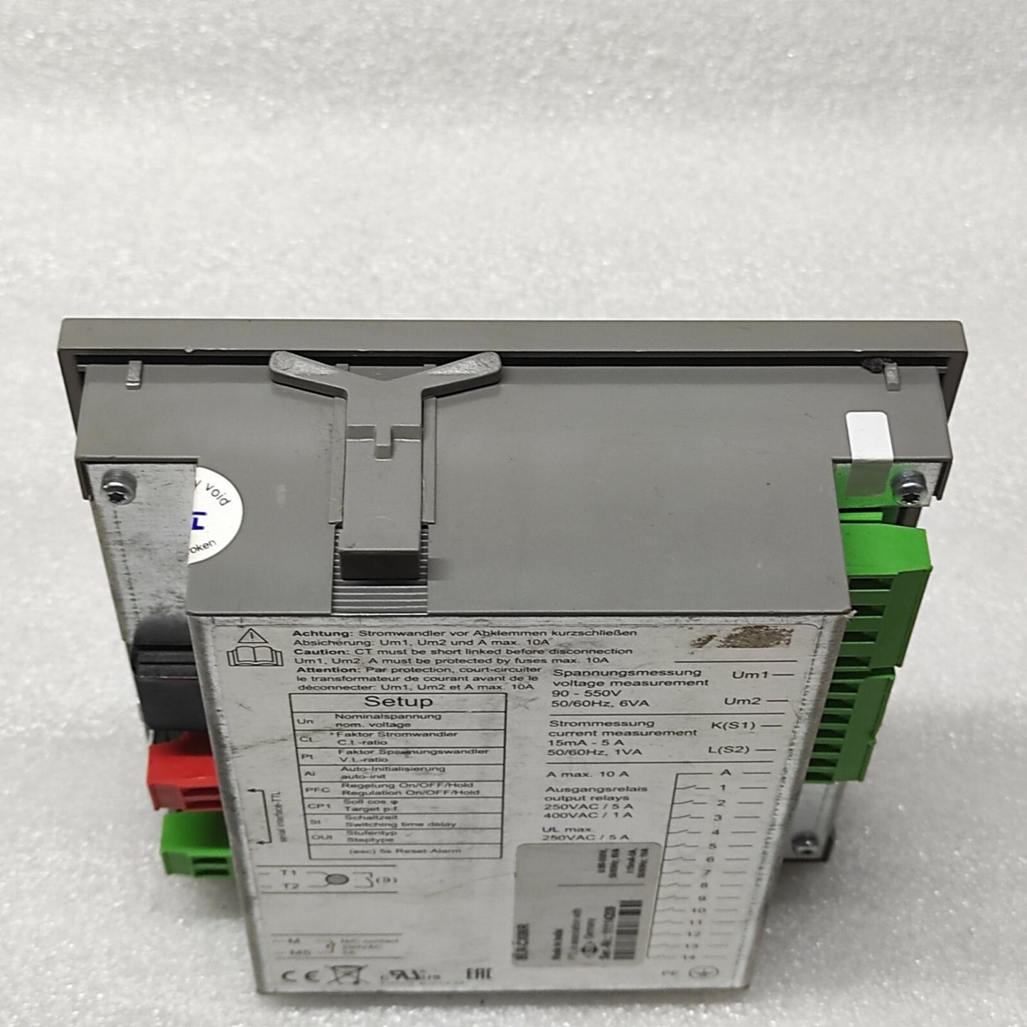 BELUK PTL BLR-CX06R POWER FACTOR CONTROLLER 90-550V