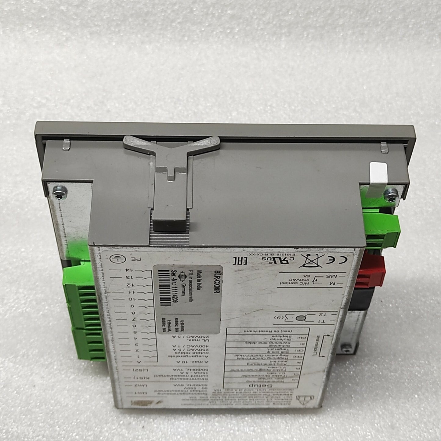 BELUK PTL BLR-CX06R POWER FACTOR CONTROLLER 90-550V