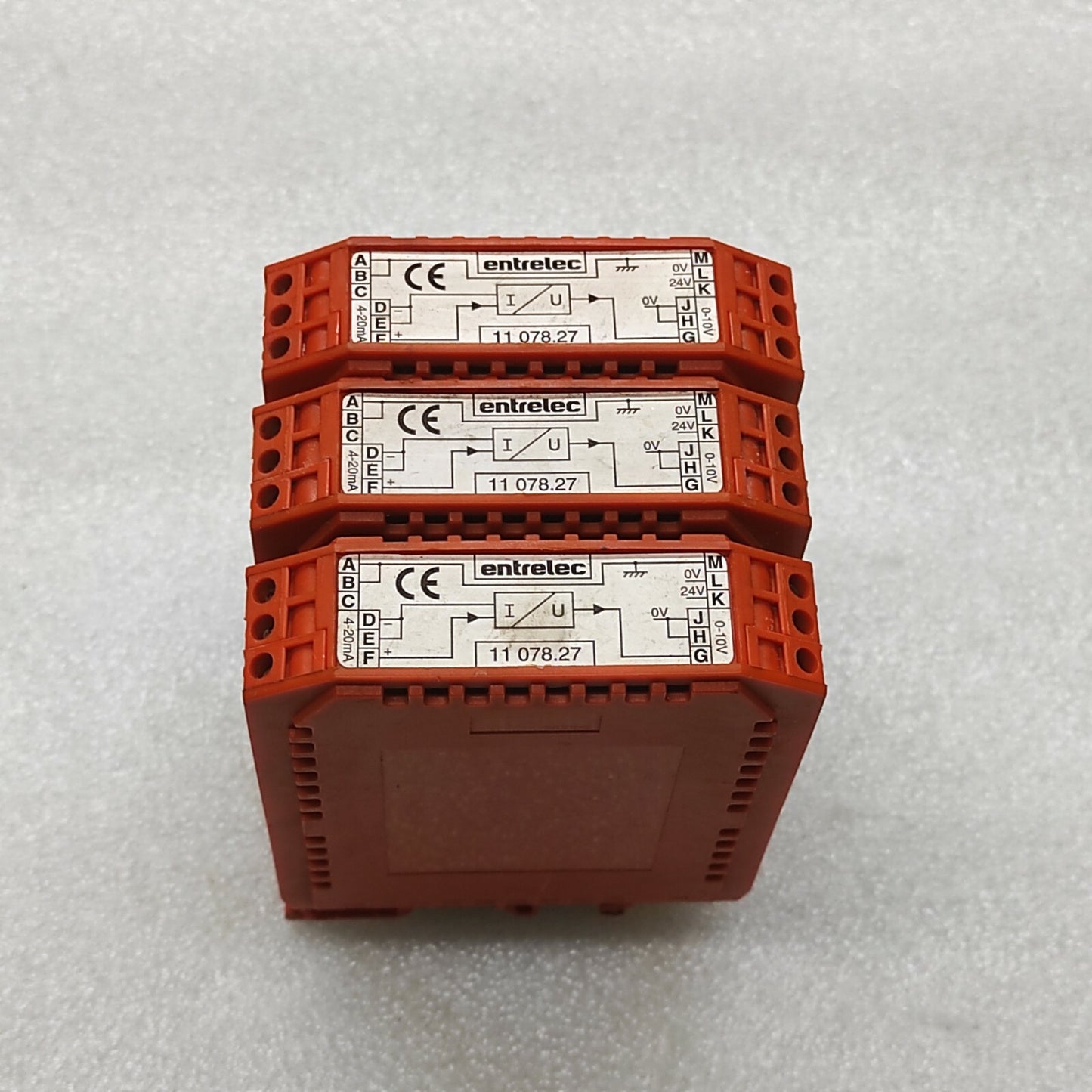 ENTRELEC 11 078-27 RELAY 24V 1107827