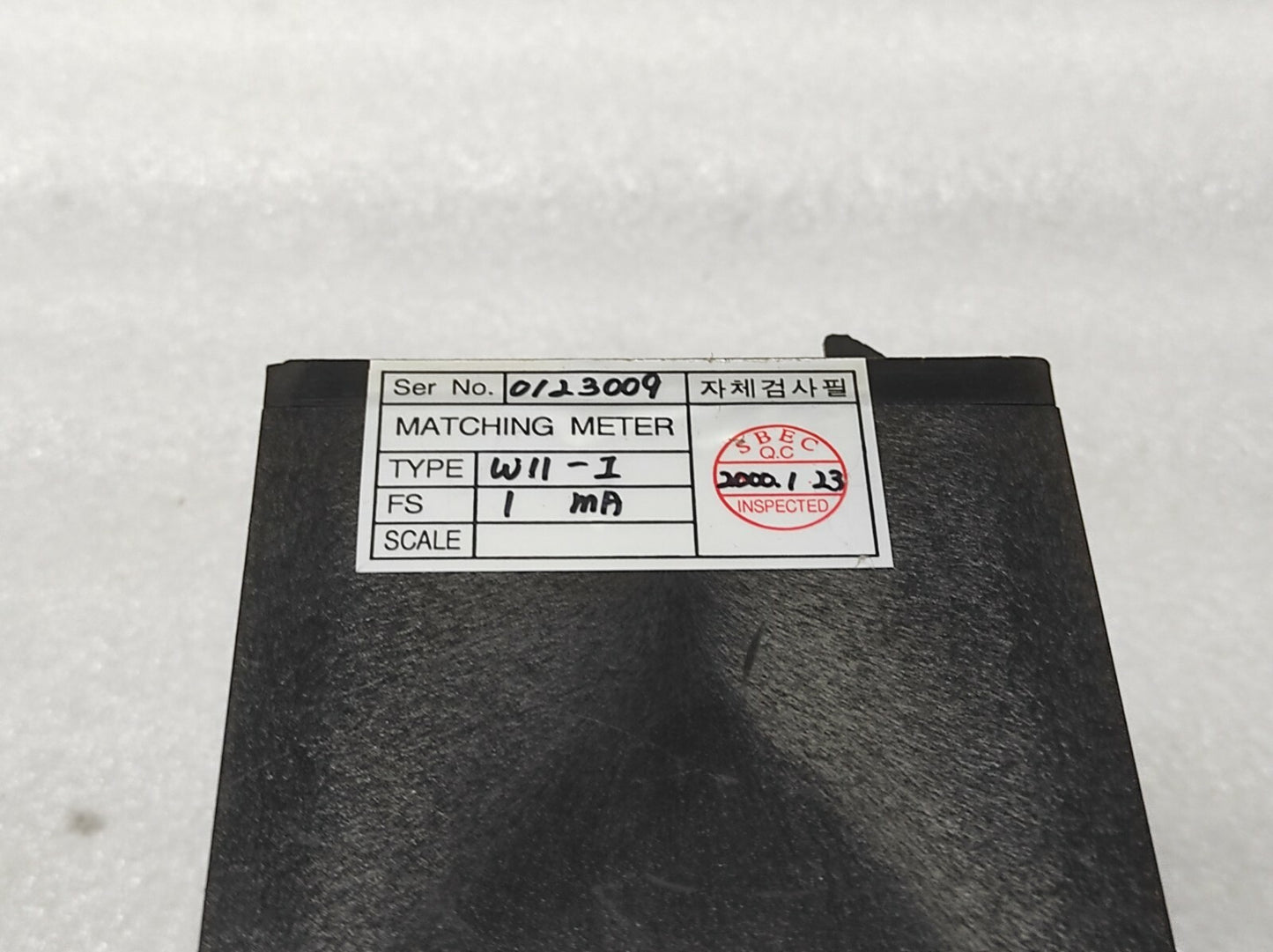 WESTRONICS SBAG-202 GROUNDING RESISTANCE MONITOR 170-270V