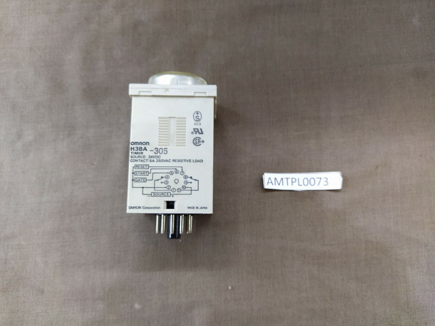 Omron H3BA-305 Timer 24VDC