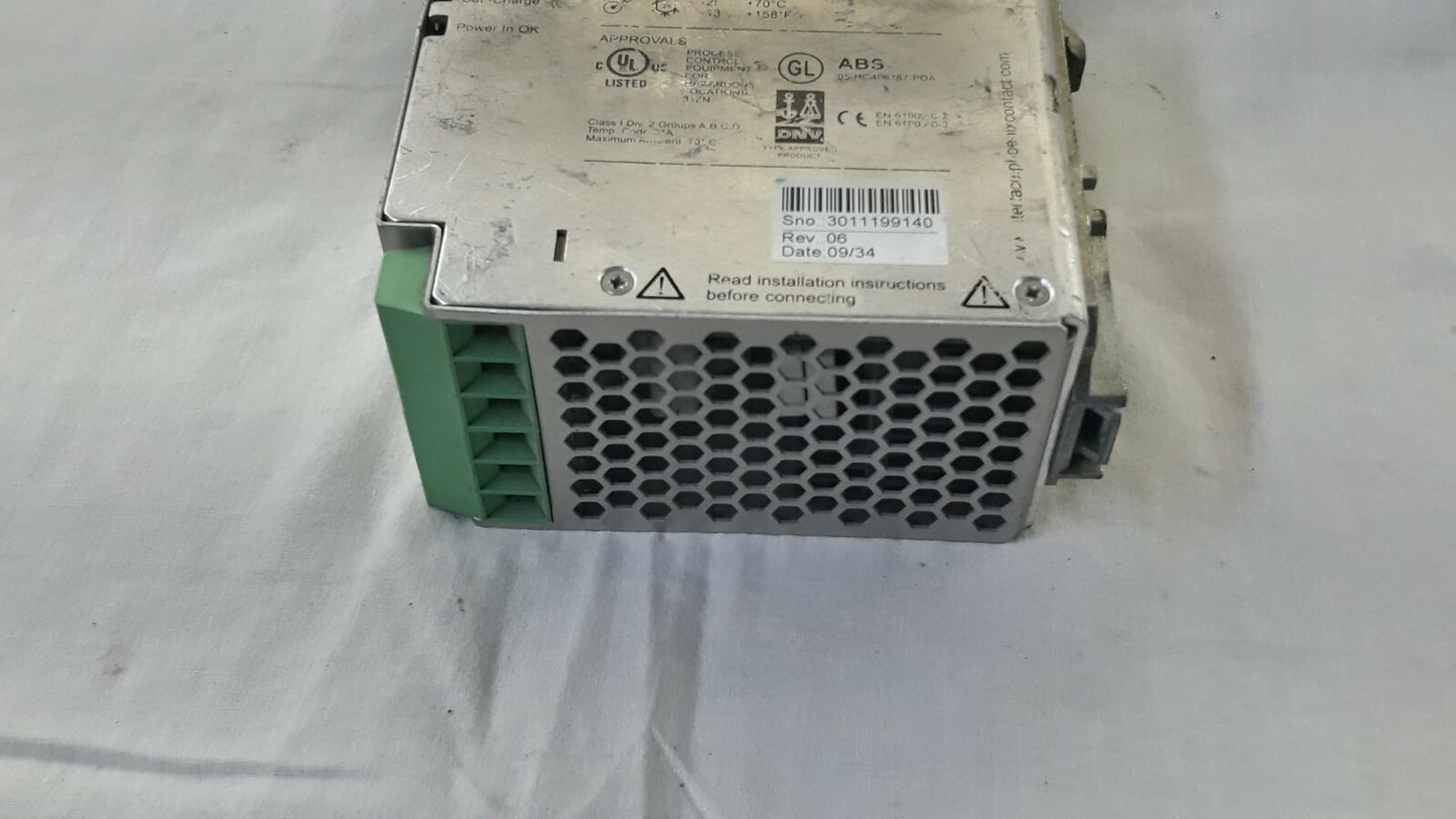 Phoenix Quint DC-UPS 20A Uninterruptible Power Supply Unit