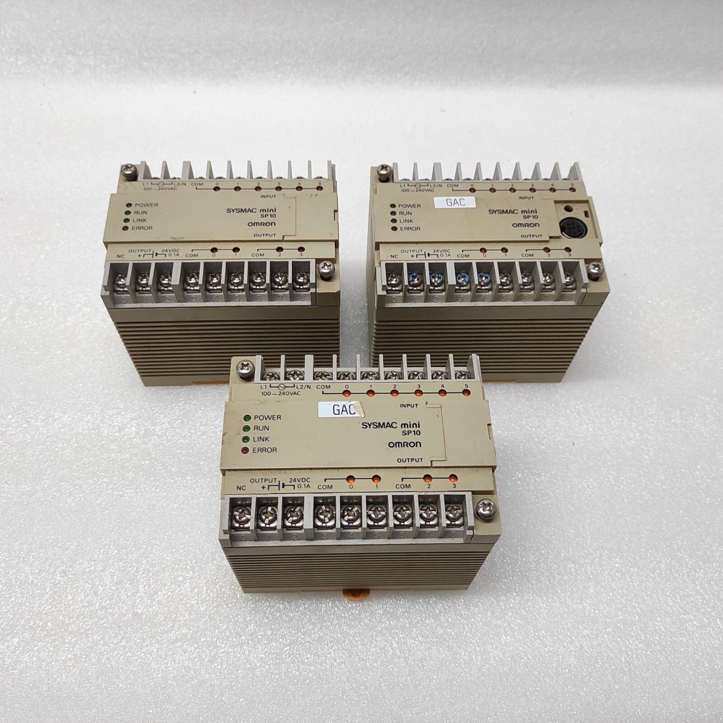 OMRON SP10-DR-A PROGRAMMABLE CONTROLLER 100-240VAC