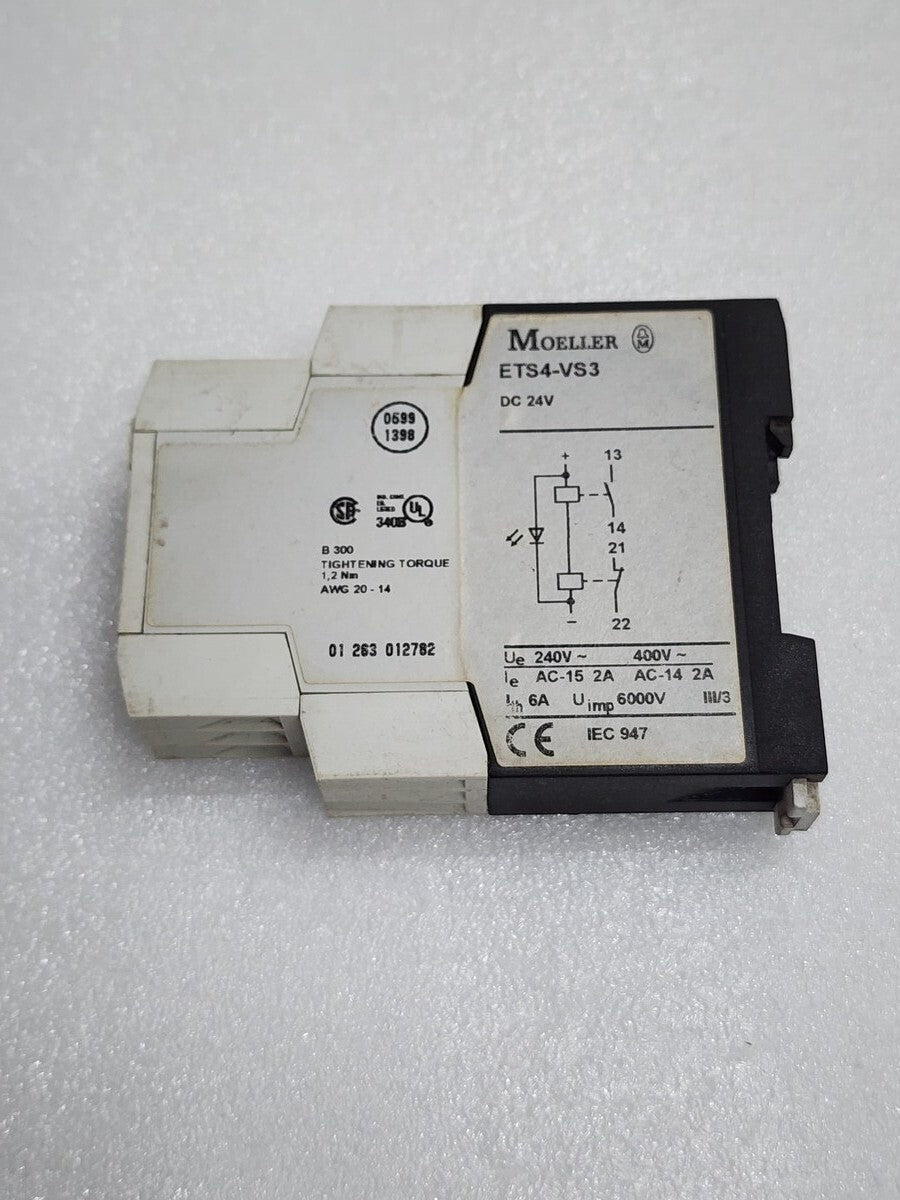 MOELLER ETS4-VS3 AMPLIFIER MODULE 24VDC