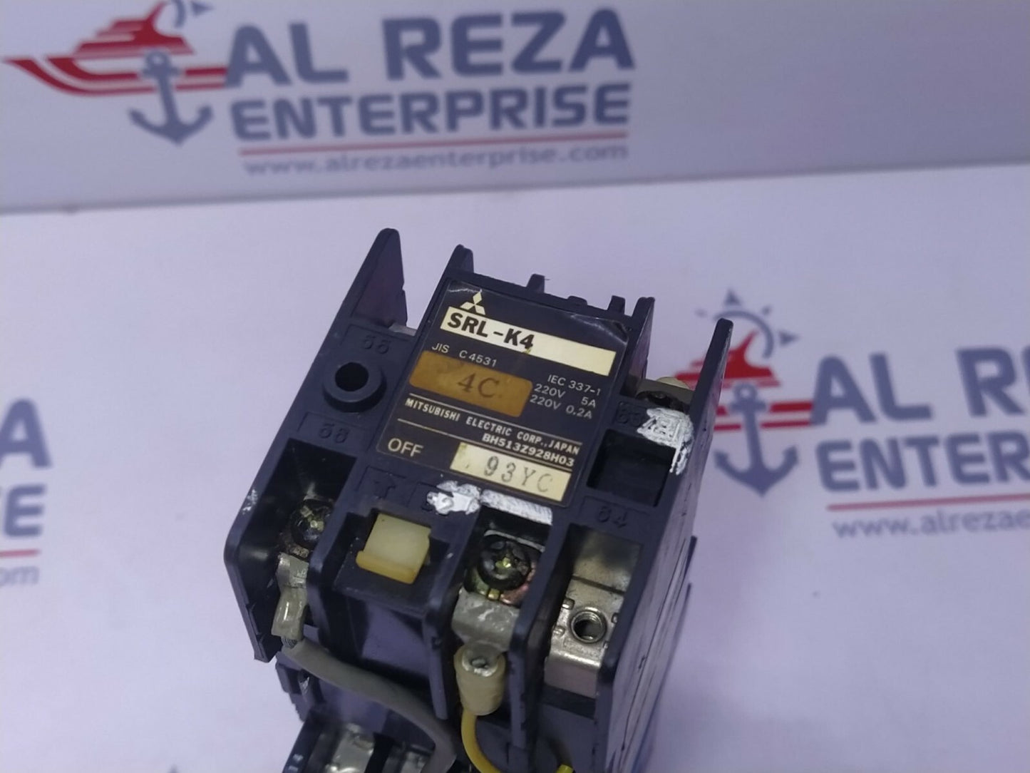 Mitsubishi SRL-K4 Contactor Relay Jis C4531 3a1b Coil Voltage 100-110V SRLK4