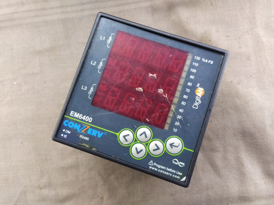 Conzerv EM6400 Load Manager Digital Control VER 03.03.05