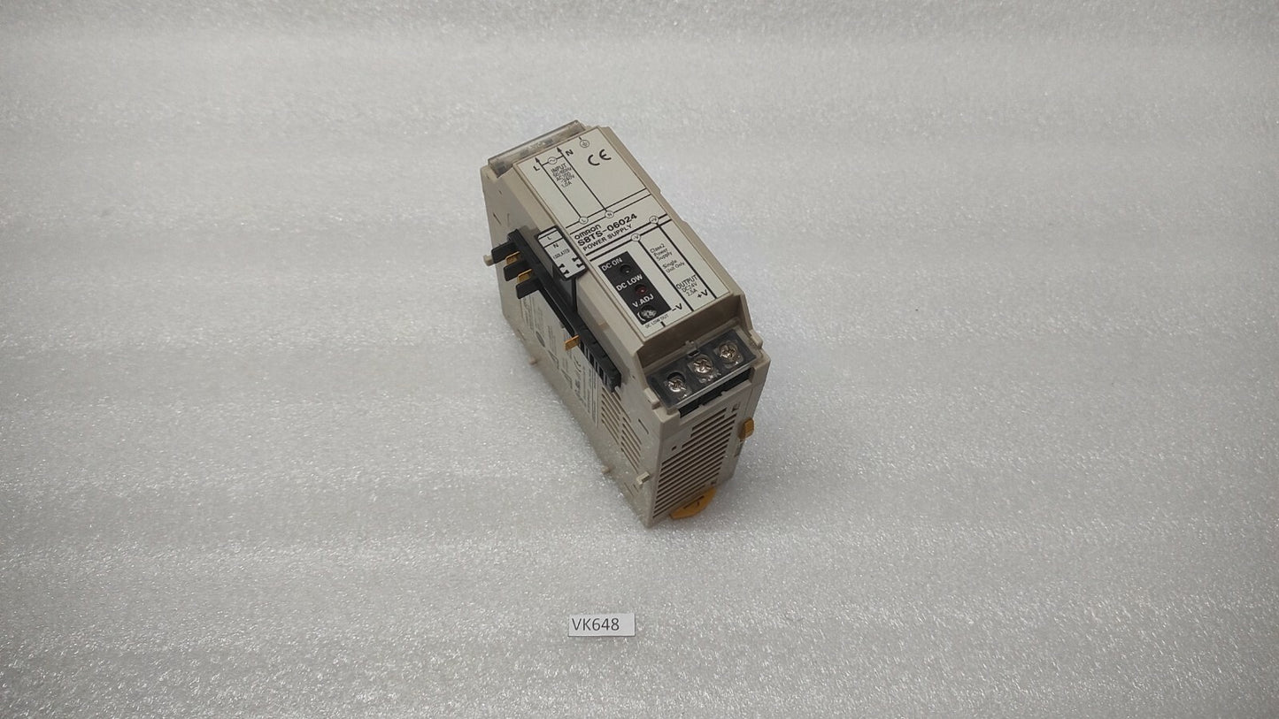 OMRON S8TS-06024 POWER SUPPLY 24VDC 2.5A