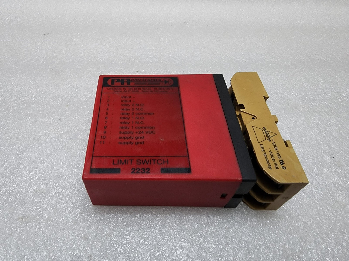 PR ELECTRONICS 2232 LIMIT SWITCH 2232