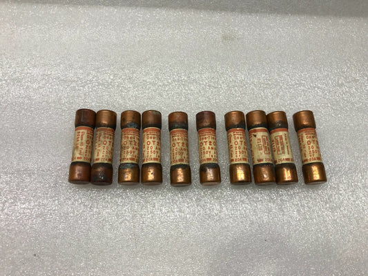 FERRAZ SHAWMUT OT20 K5 FUSE 50kA 20A 250V LOT OF 10 UNIT