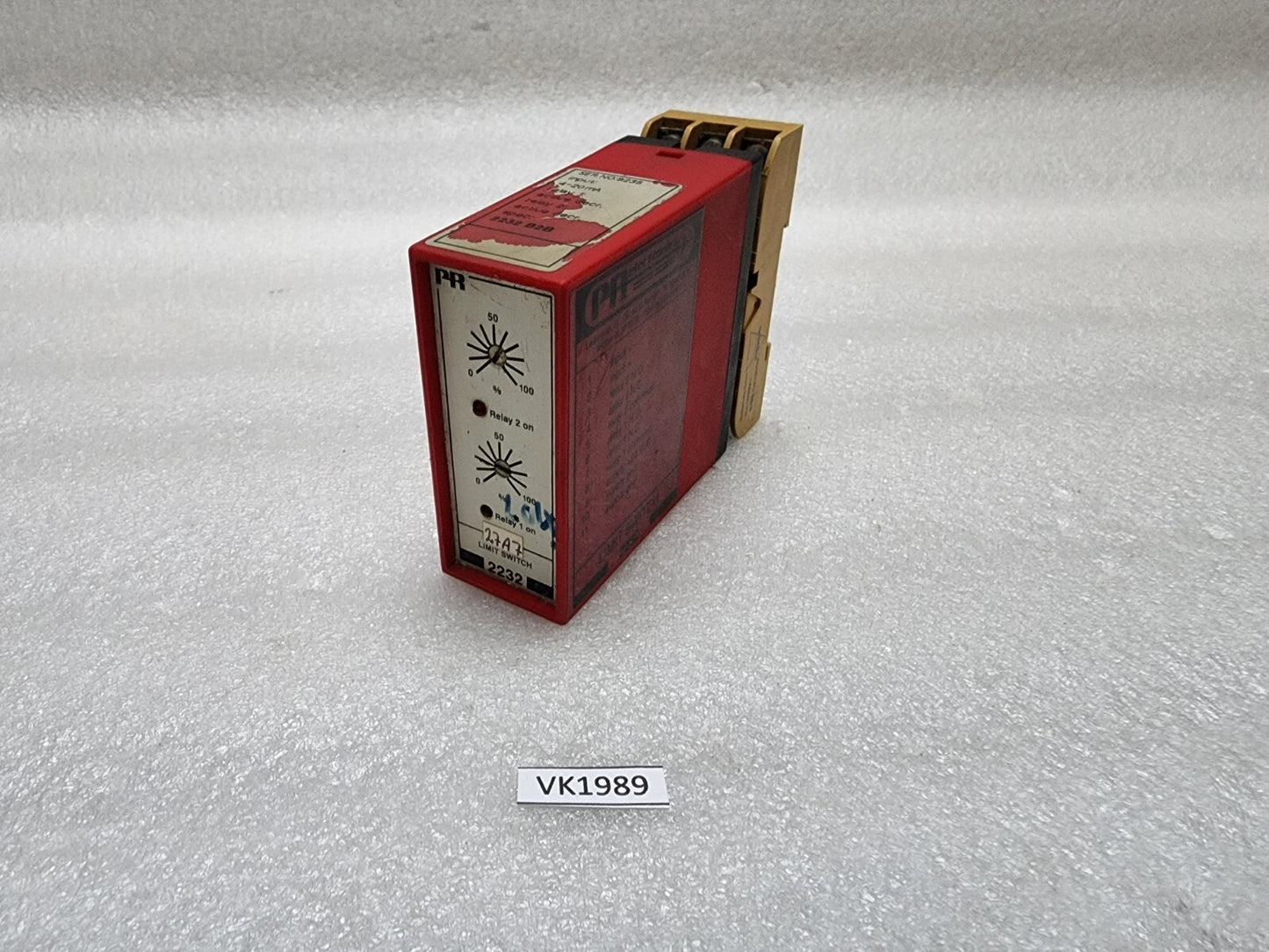 PR ELECTRONICS 2232 LIMIT SWITCH 2232