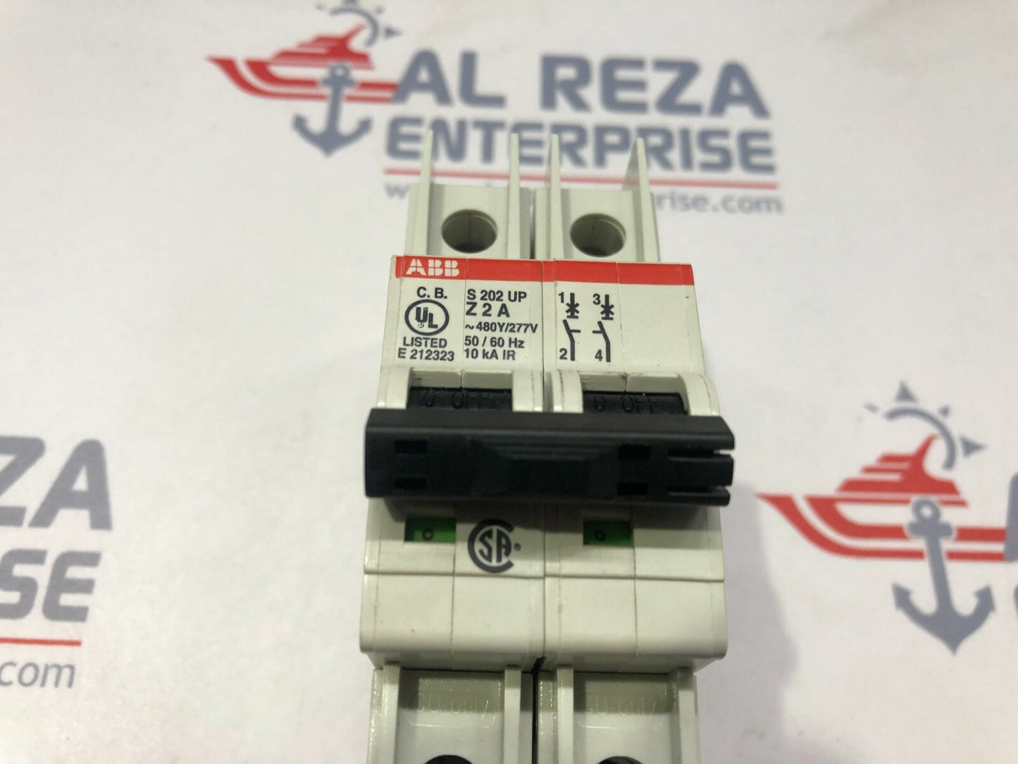 ABB S 202 UP-Z 2-POLE CIRCUIT BREAKER 10505066001