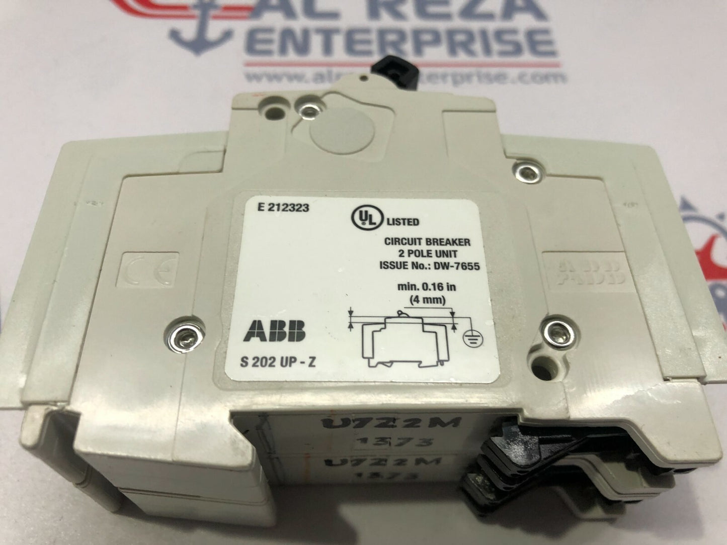 ABB S 202 UP-Z 2-POLE CIRCUIT BREAKER 10505066001