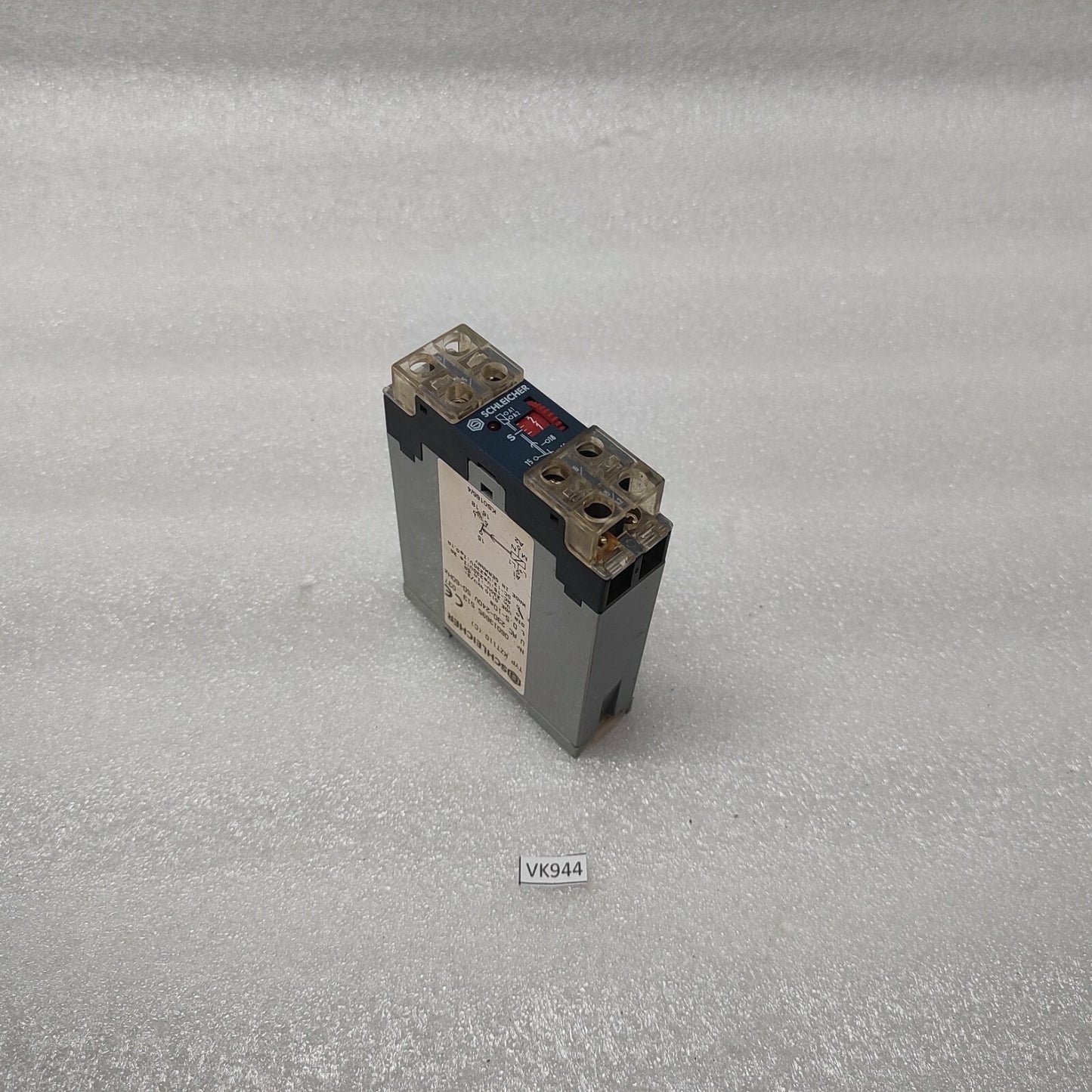 SCHLEICHER KZT110-C TIME DELAY RELAY 06013695-513-037 0.5-10S 230-240V