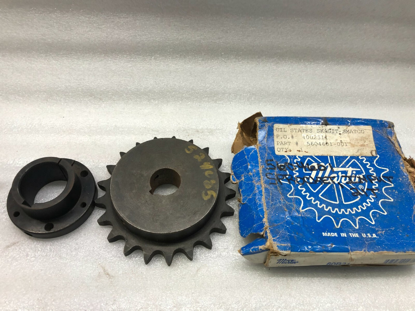 MARTIN 60B21 SPROCKET 5604601-001 OIL STATES SKAGIT-SMATCO