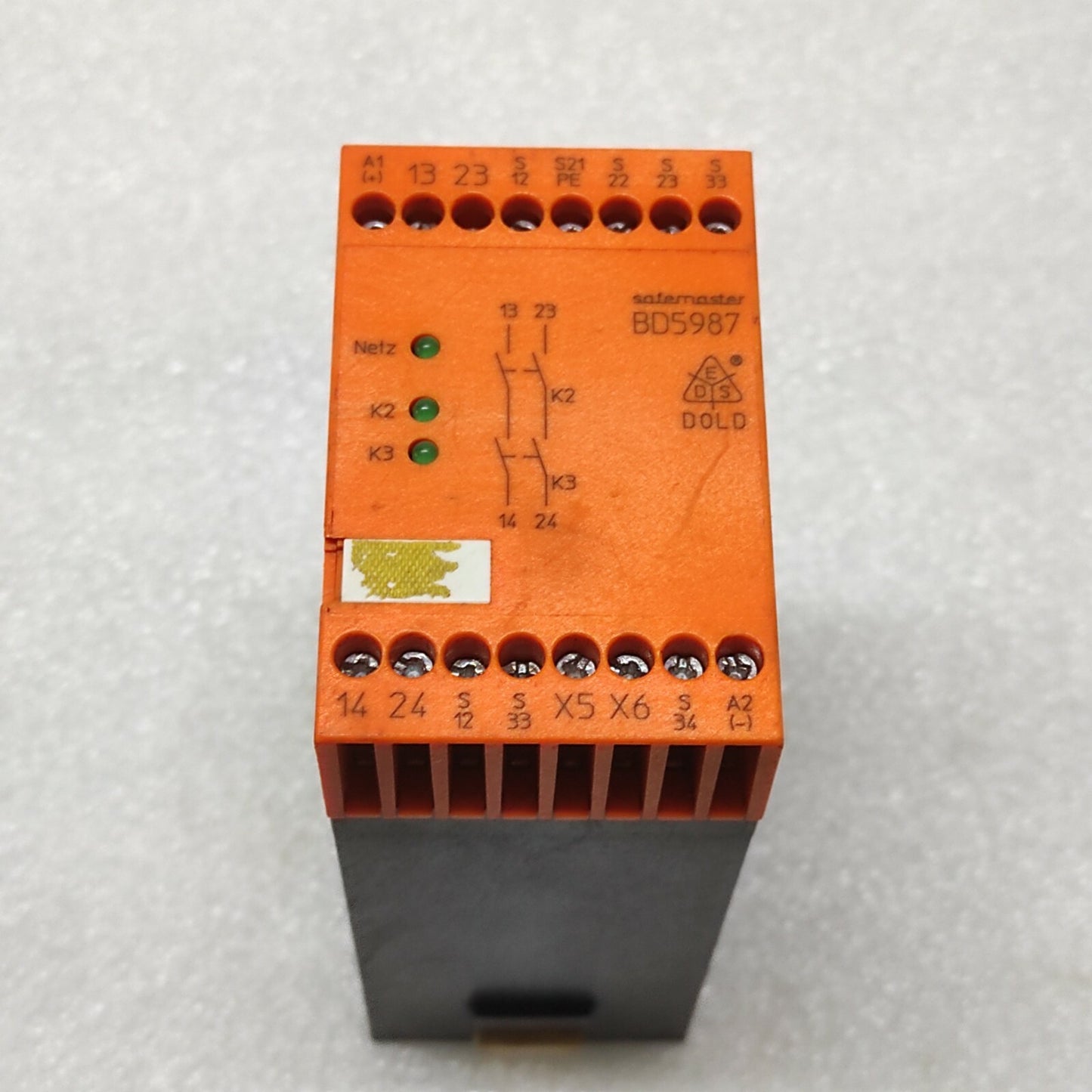 DOLD BD5987 SAFETY RELAY BD5987.02/001 230V 0040955