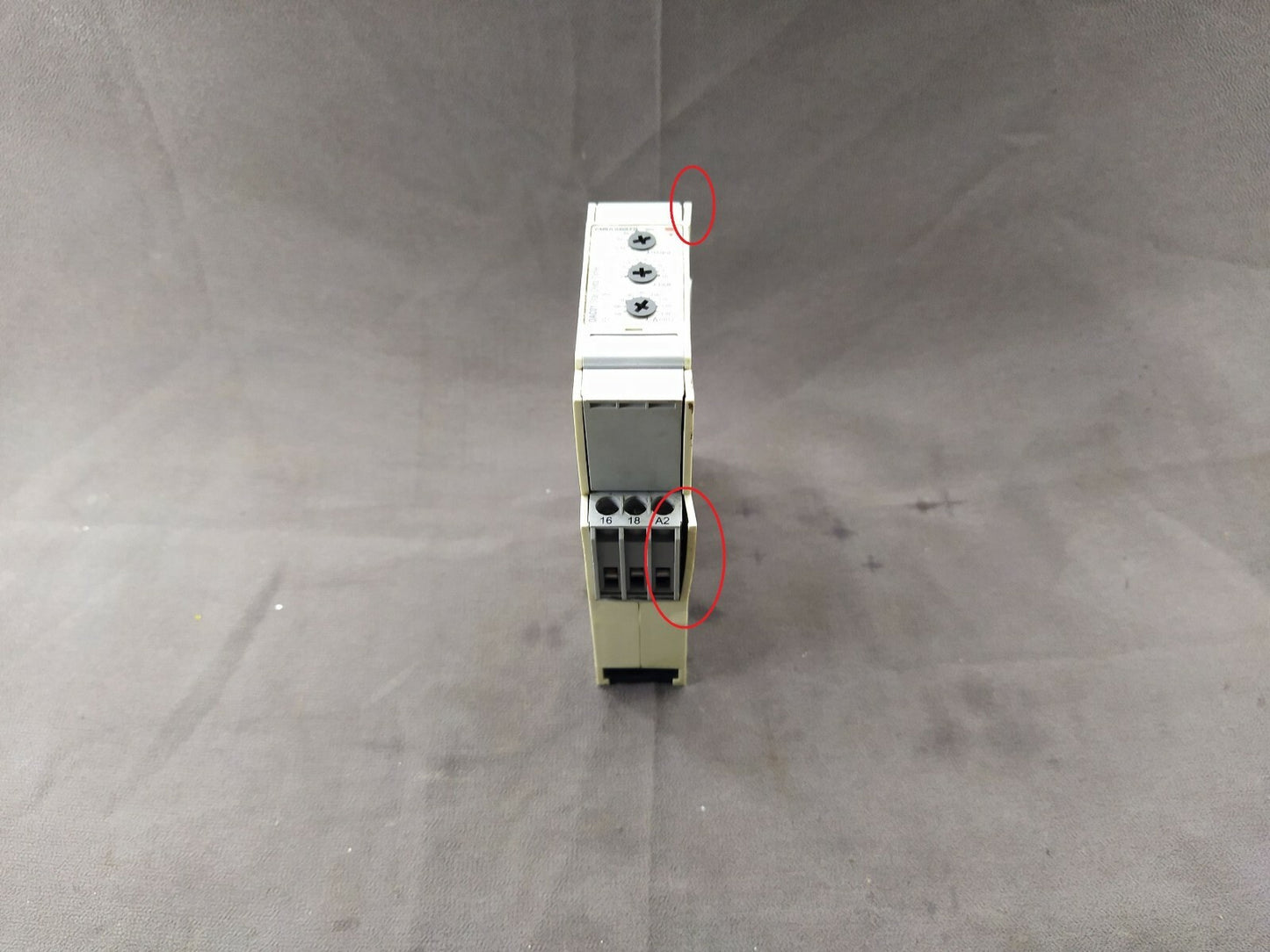 Carlo Gavazzi DAC01 Star Delta Timer DAC01CM40 380-415 VAC BODY BEND