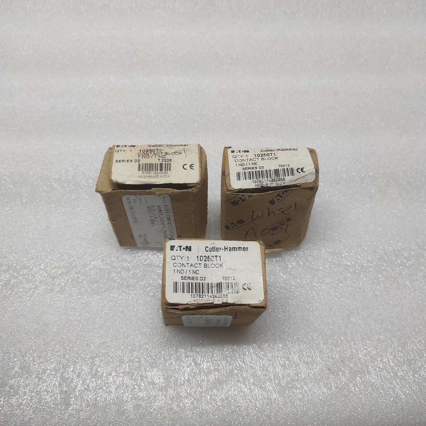 EATON CUTLER HAMMER 10250T1 CONTACT BLOCK
