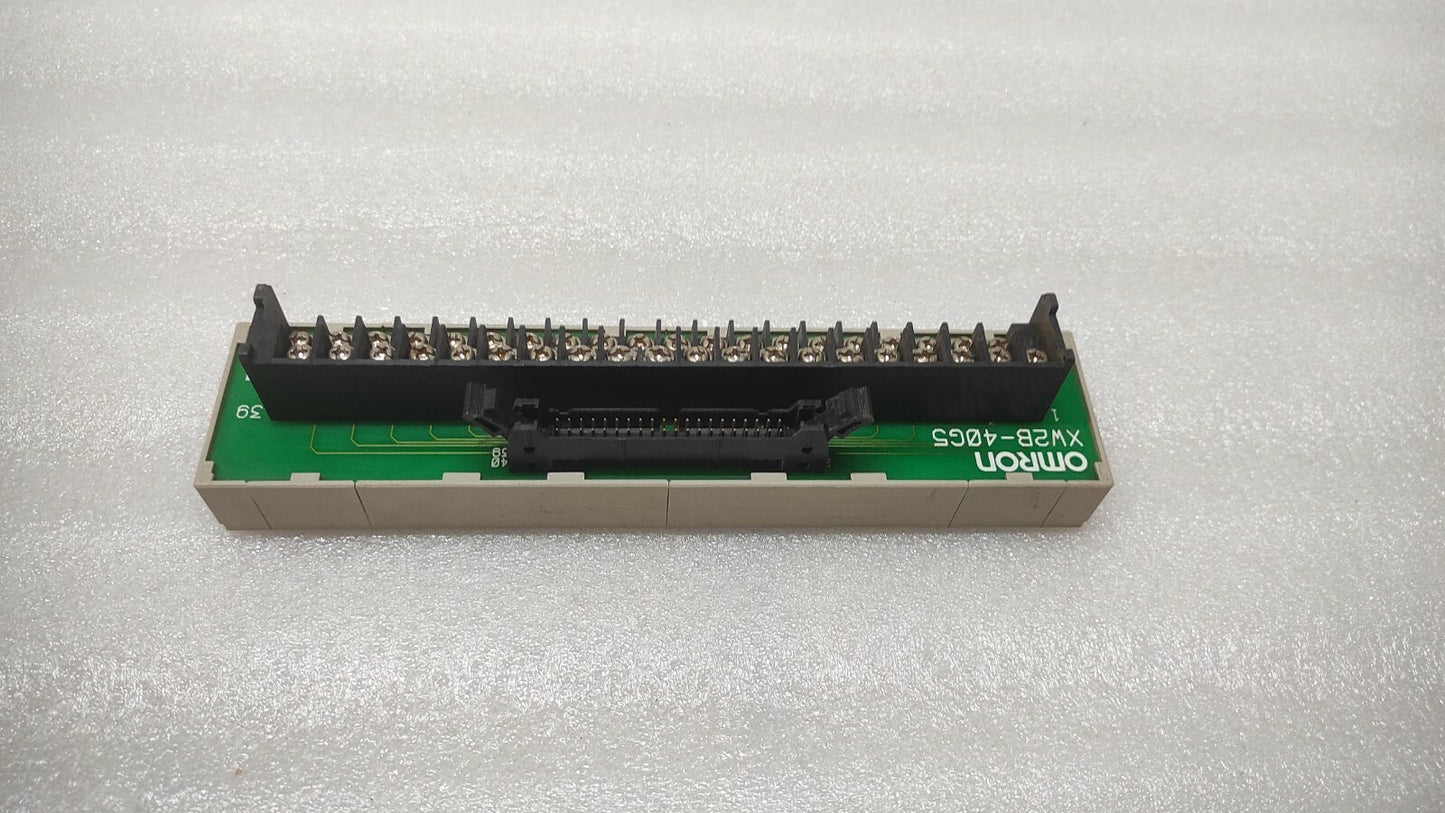 OMRON XW2B-40G5 INTERFACE MODULE M3.5 40PNT SCREW TERMINAL