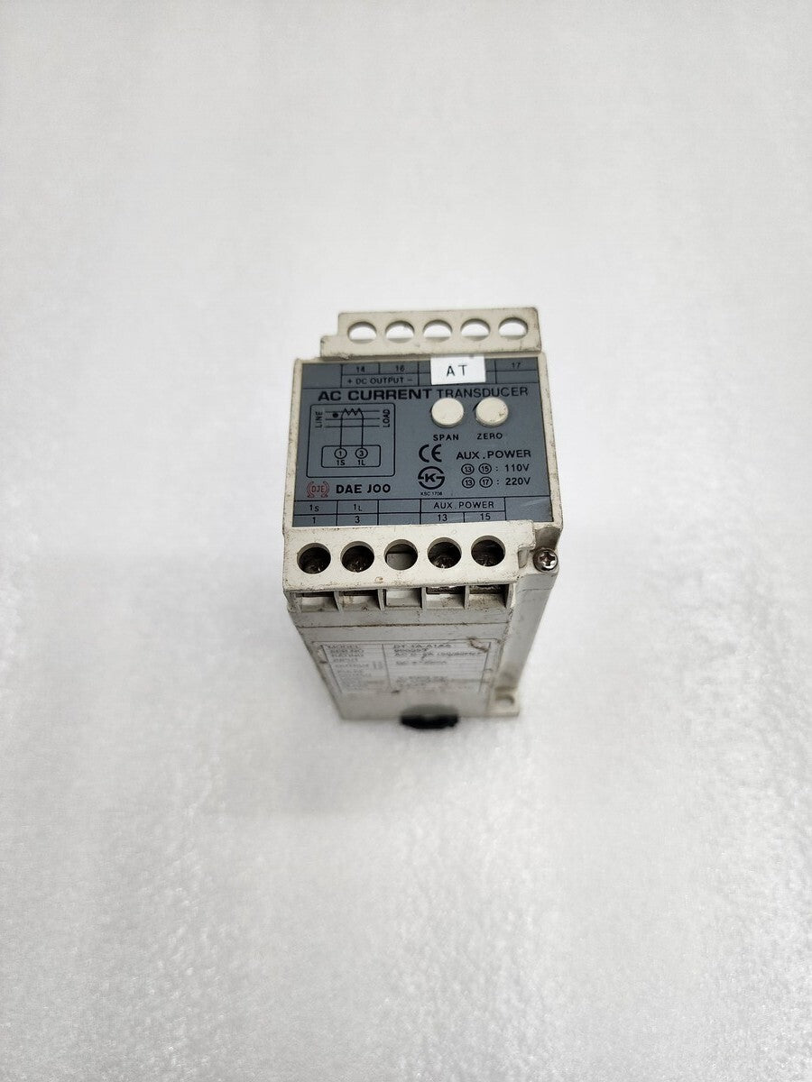 DAE JOO DT-1A-A1AA AC CURRENT TRANSDUCER 110/220VAC