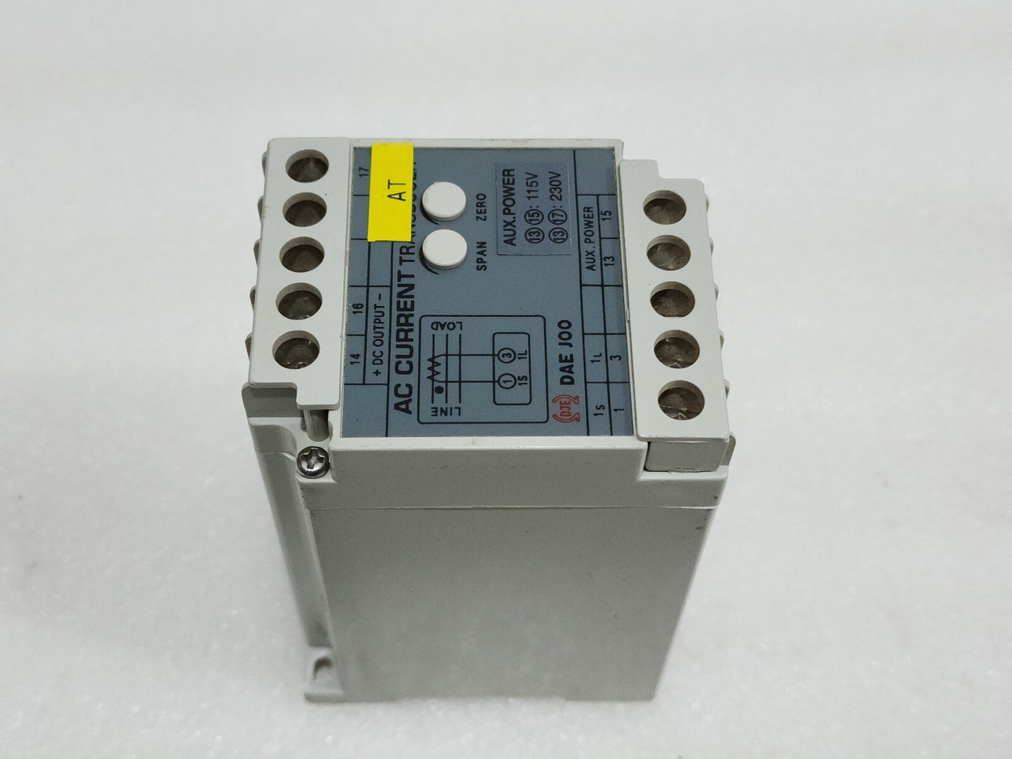 DAE JOO DT-1A-A8AB AC CURRENT TRANSDUCER 115/230VAC