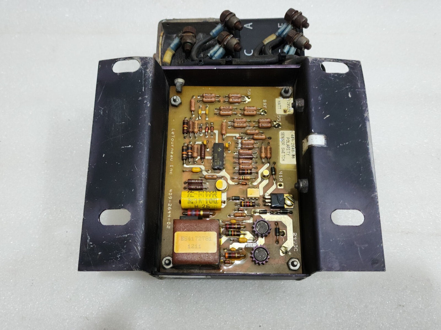 LETOURNEAU 409-2648 POLARITY SENSITIVE SWITCH LETOURNEAU