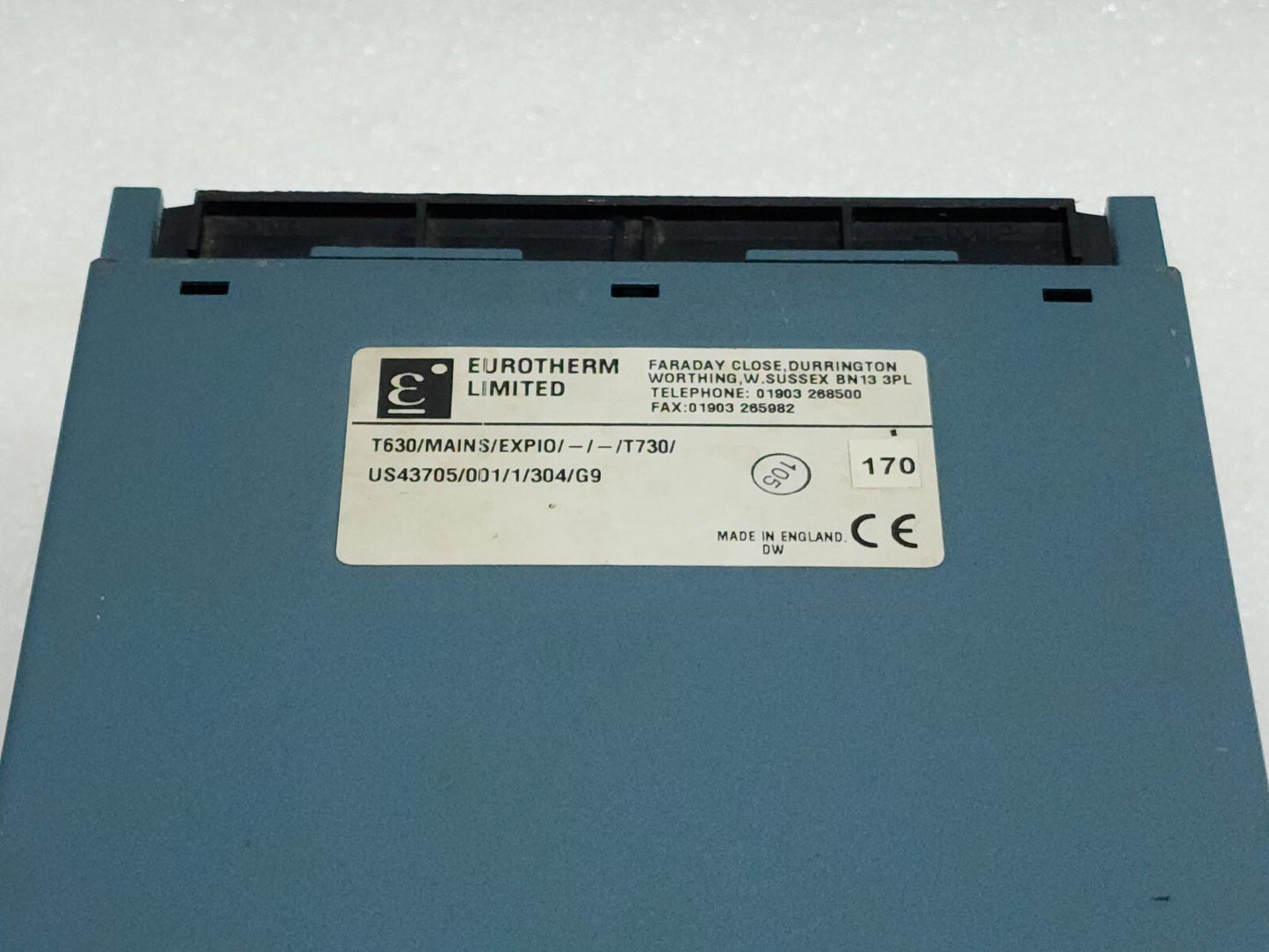 EUROTHERM T630 PROCESS CONTROLLER T630/MAINS/EXPIO/T730 100-240VAC